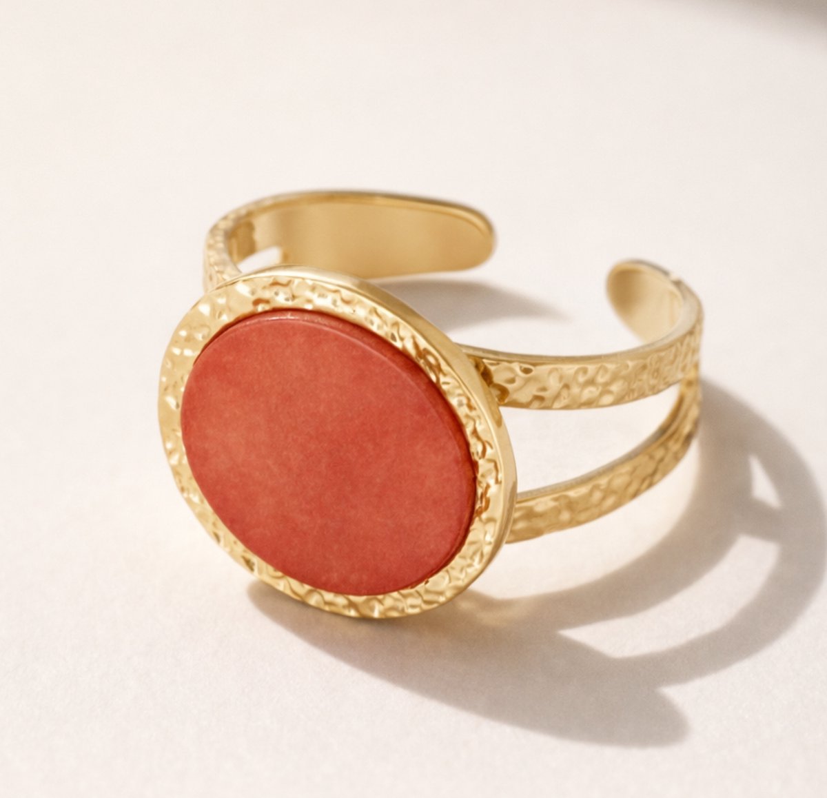 Elfride - Ring - Stainless Steel - Verstelbaar