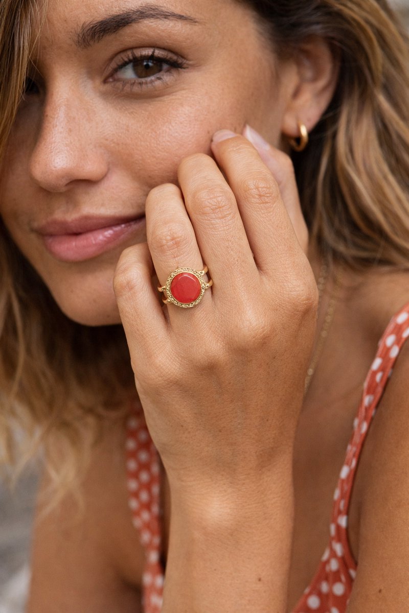 Elfride - Ring - Stainless Steel - Verstelbaar