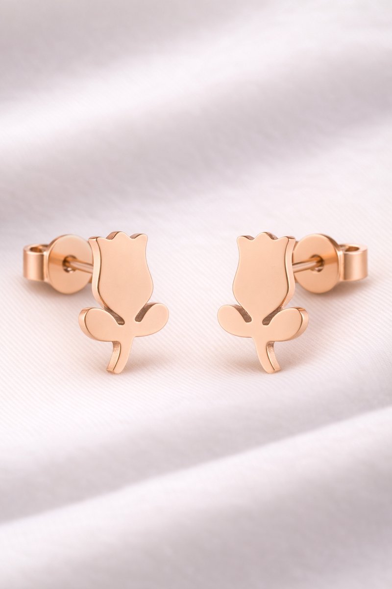 Fiene - Oorbellen - Stainless Steel