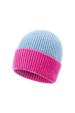 Colored winter hat