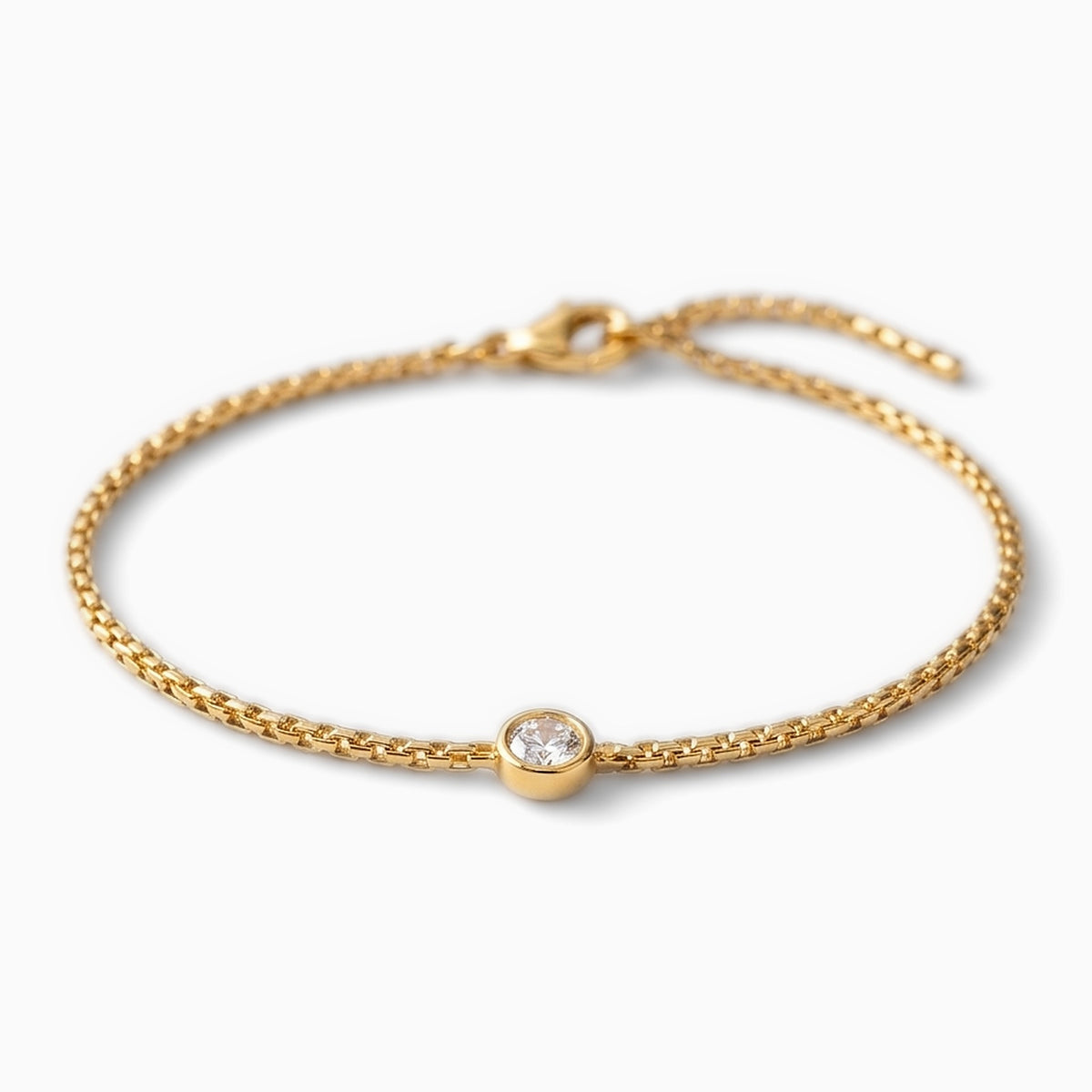 Anah – Minimalistisches Armband mit Zirkonia Damen