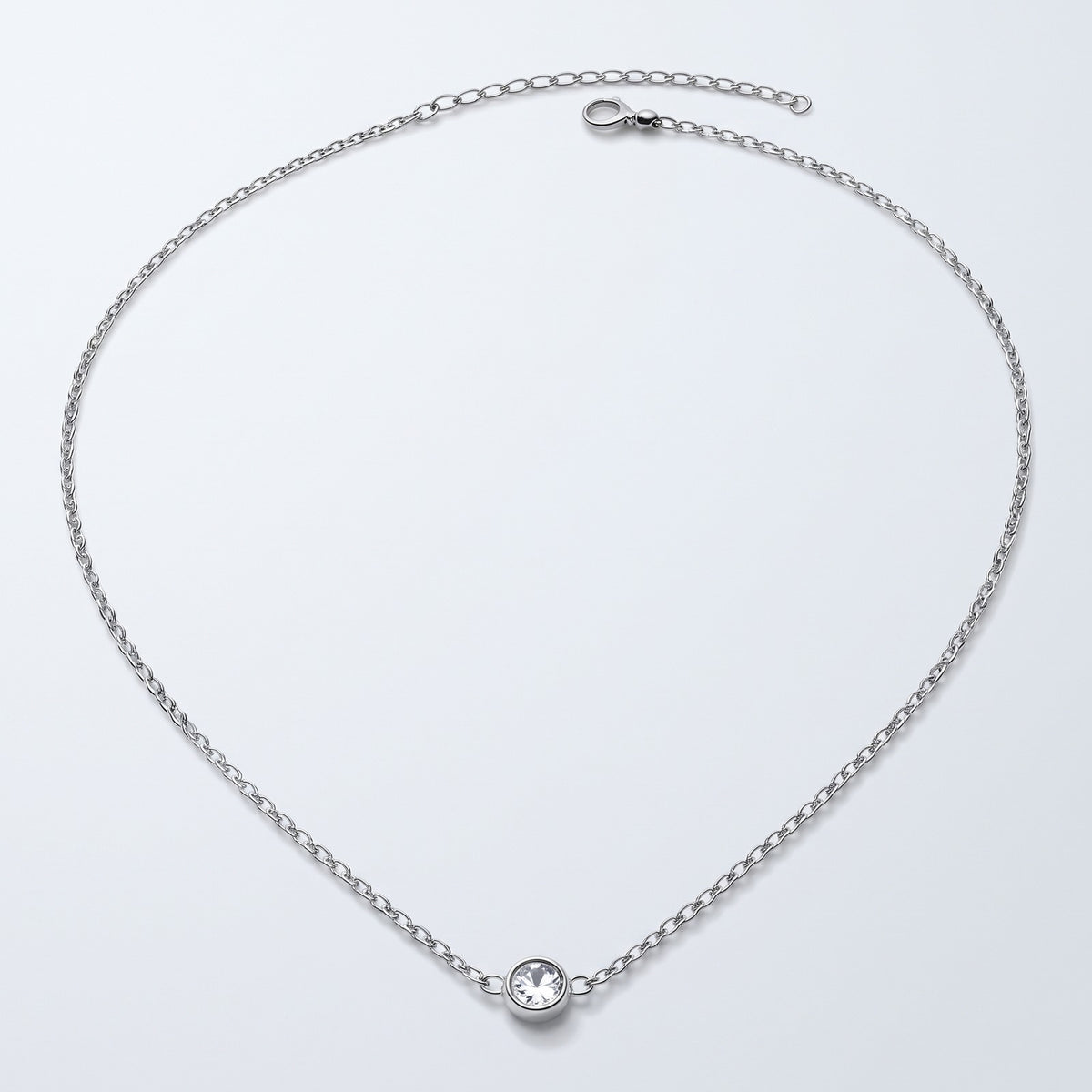 Anah – Ketting met Zirkonia Hanger Dames