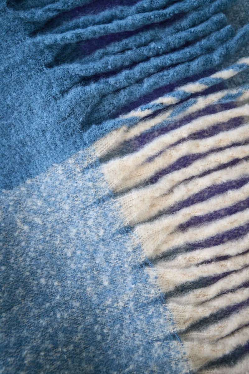 Cozy Check Winter Sjaal – Grote Geblokte Sjaal (180 × 50 cm)