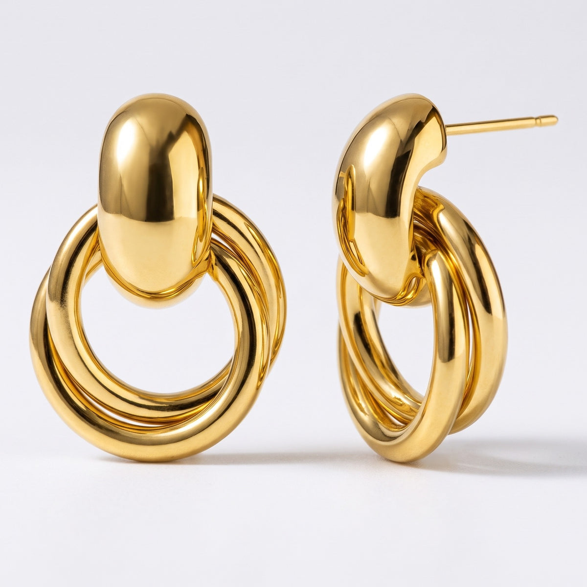 Lundby – Ohrstecker mit Runden Ringen