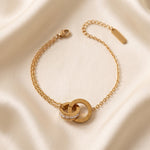 Lundholm Audrey armband met Romeinse cijfers