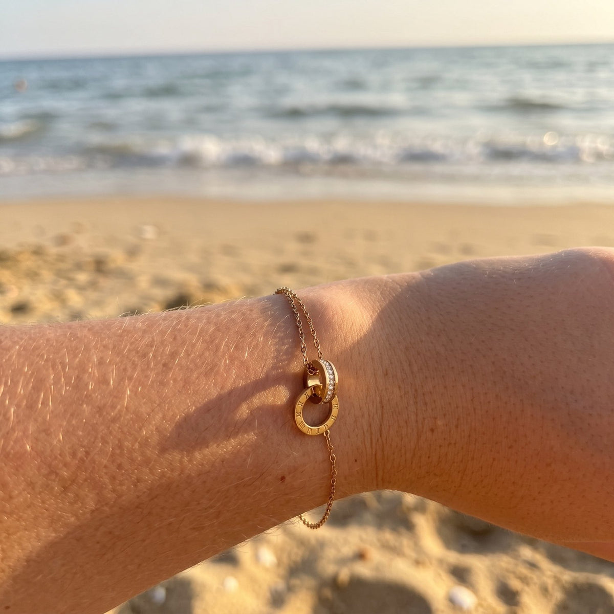 Lundholm Audrey armband detail steentjes