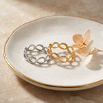 Lundholm Aveline zilver ring styling — luxe Scandinavisch design dames cadeau