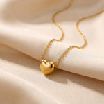 Lundholm Cherie gouden hartjes ketting