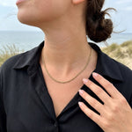 Lundholm Darcy gedraaide schakelketting dames goudkleurig