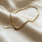 Lundholm Darcy goudkleurige ketting voor layering