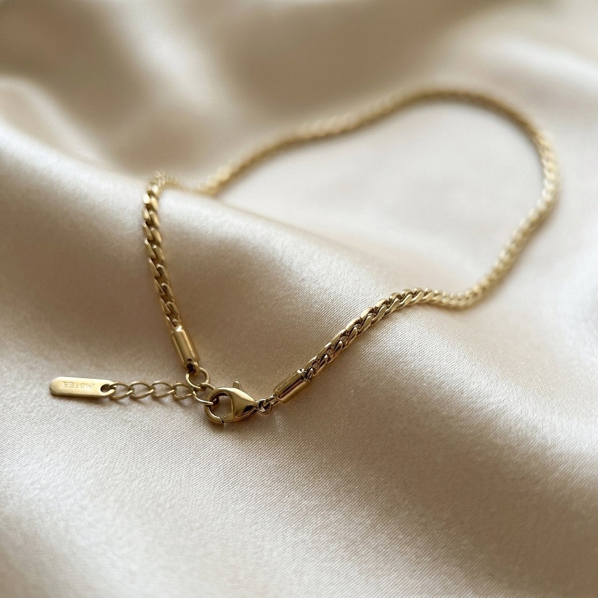 Lundholm Darcy goudkleurige ketting voor layering