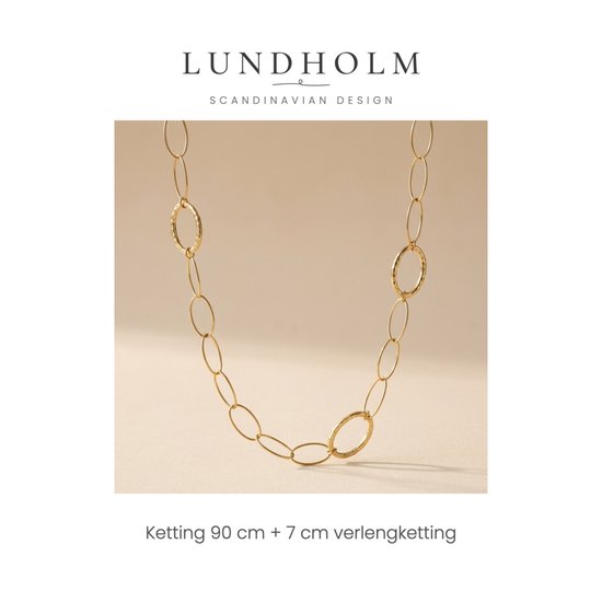 Lundholm Eden ketting 90 cm + 7 cm verlengketting