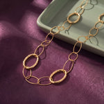 Lundholm Eden schakelketting goudkleurig