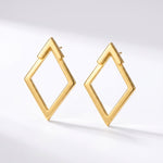 Lundholm Elvine oorbellen goud - Scandinavisch design dames