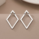 Lundholm Elvine oorbellen zilver - Scandinavisch design dames