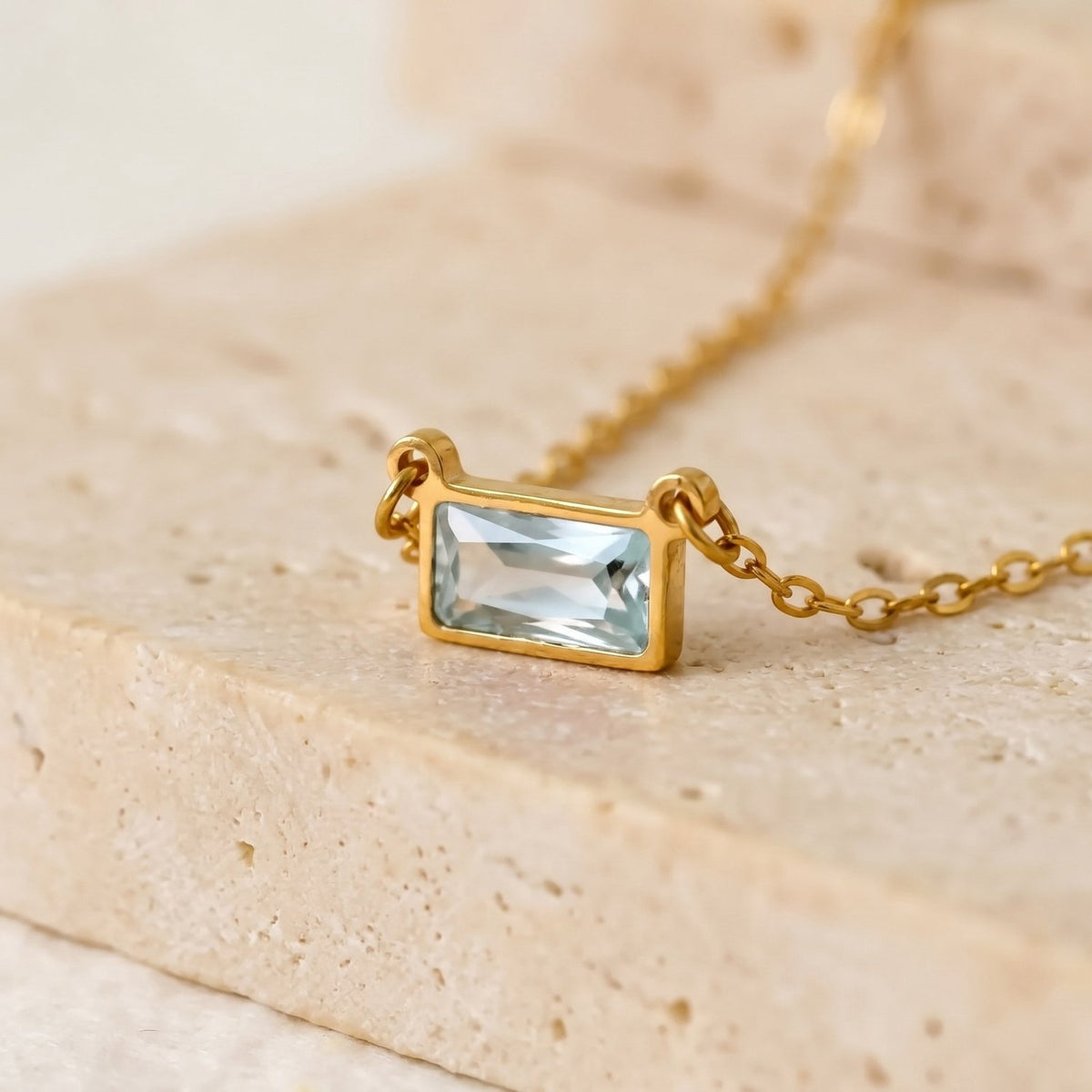 Lundholm Embla ketting maart goudkleurig