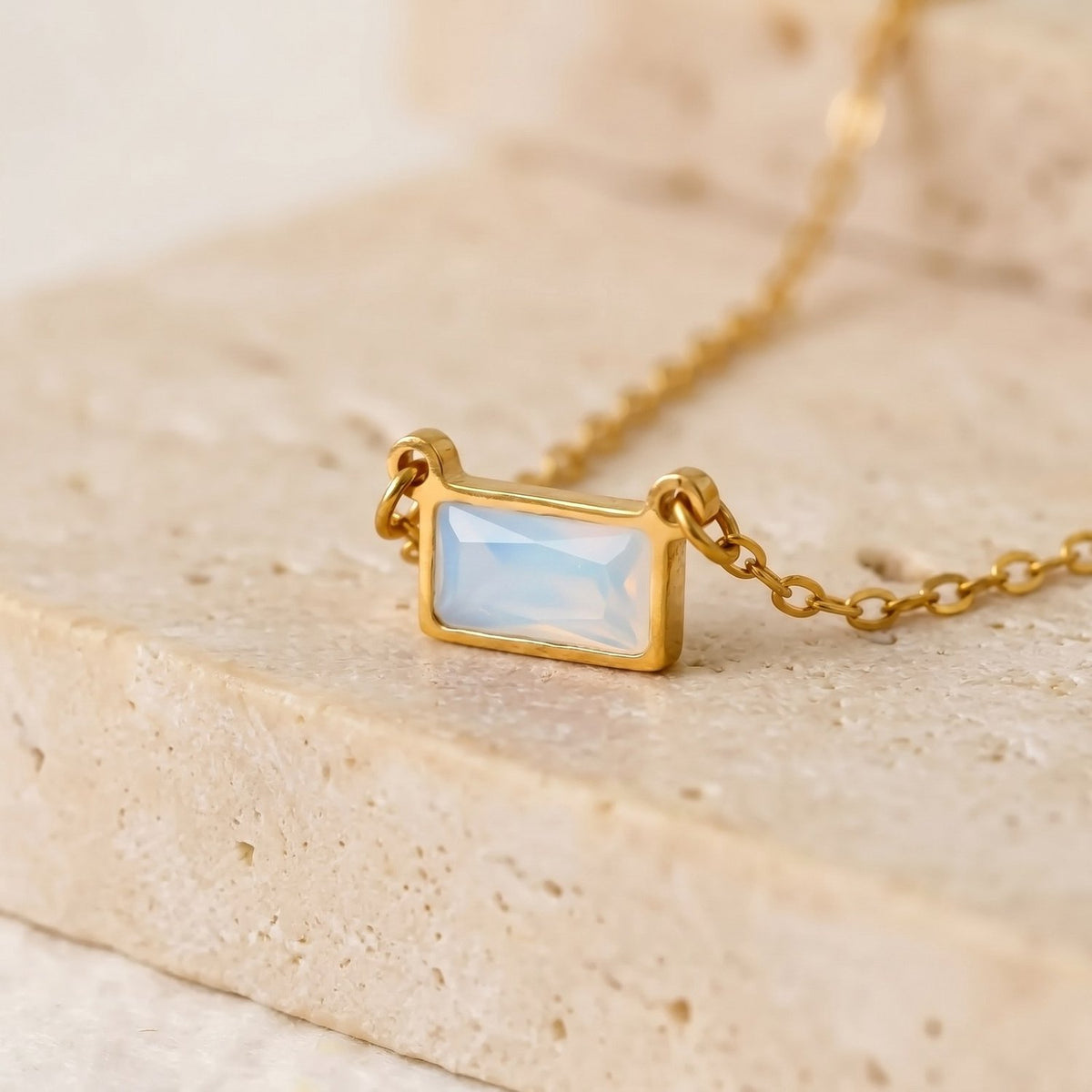 Lundholm Embla ketting oktober goudkleurig