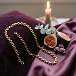 Lundholm Ester schakelketting goudkleurig