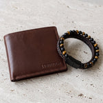 Lundholm Oslo leren billfold en Björn armband