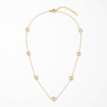 Lundholm Gigi gouden zirkonia ketting