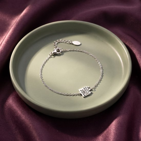 Lundholm Hailey armband zilver in schaaltje
