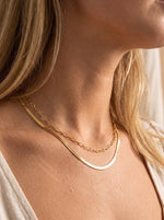 Lundholm Hanne ketting gold pvd stainless steel cadeau