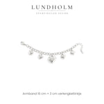 Lundholm Harriet hartjes armband