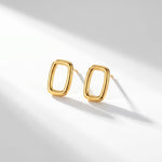 Lundholm Hayley oorbellen goud gold plated waterproof hypoallergeen