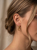 Lundholm June oorbellen dames goud Scandinavisch design