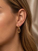 Lundholm June oorbellen goud hypoallergeen cadeau vriendin