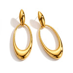 Lundholm Kaia oorbellen goud detail stainless steel