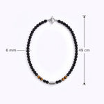 Lundholm Leif ketting met stalen sluiting