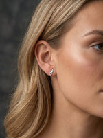 Lundholm Livy hartje oorbellen zilver cadeau vrouw