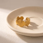 Lundholm Lou verstelbare gouden ring