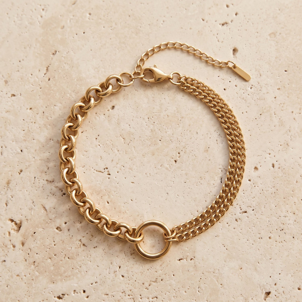 Lundholm Madeleine armband met ring