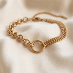 Lundholm Madeleine gouden statement armband