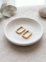 Lundholm Madison oorringen goud – waterproof en hypoallergeen