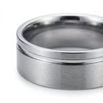 Lundholm Magnus heren ring zilver titanium staal Scandinavisch design