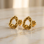 Lundholm Maisie oorbellen dames Scandinavisch design goud