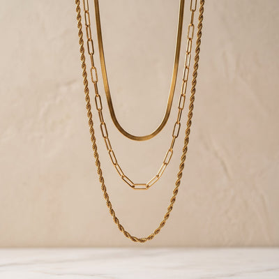 Manou – Dreilagige Layering-Kette