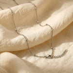 Lundholm Mette zilveren ketting detail