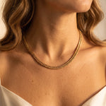 Lundholm Millie ketting 5 mm detail
