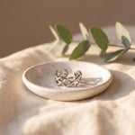 Lundholm Nami statement ring zilverkleurig