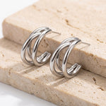 Lundholm Nika oorstekers met drie bogen detail
