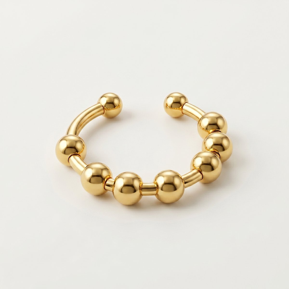Lundholm Nova ring goud - anxiety fidget ring verstelbaar stainless steel