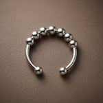 Lundholm Nova ring zilver premium stainless steel