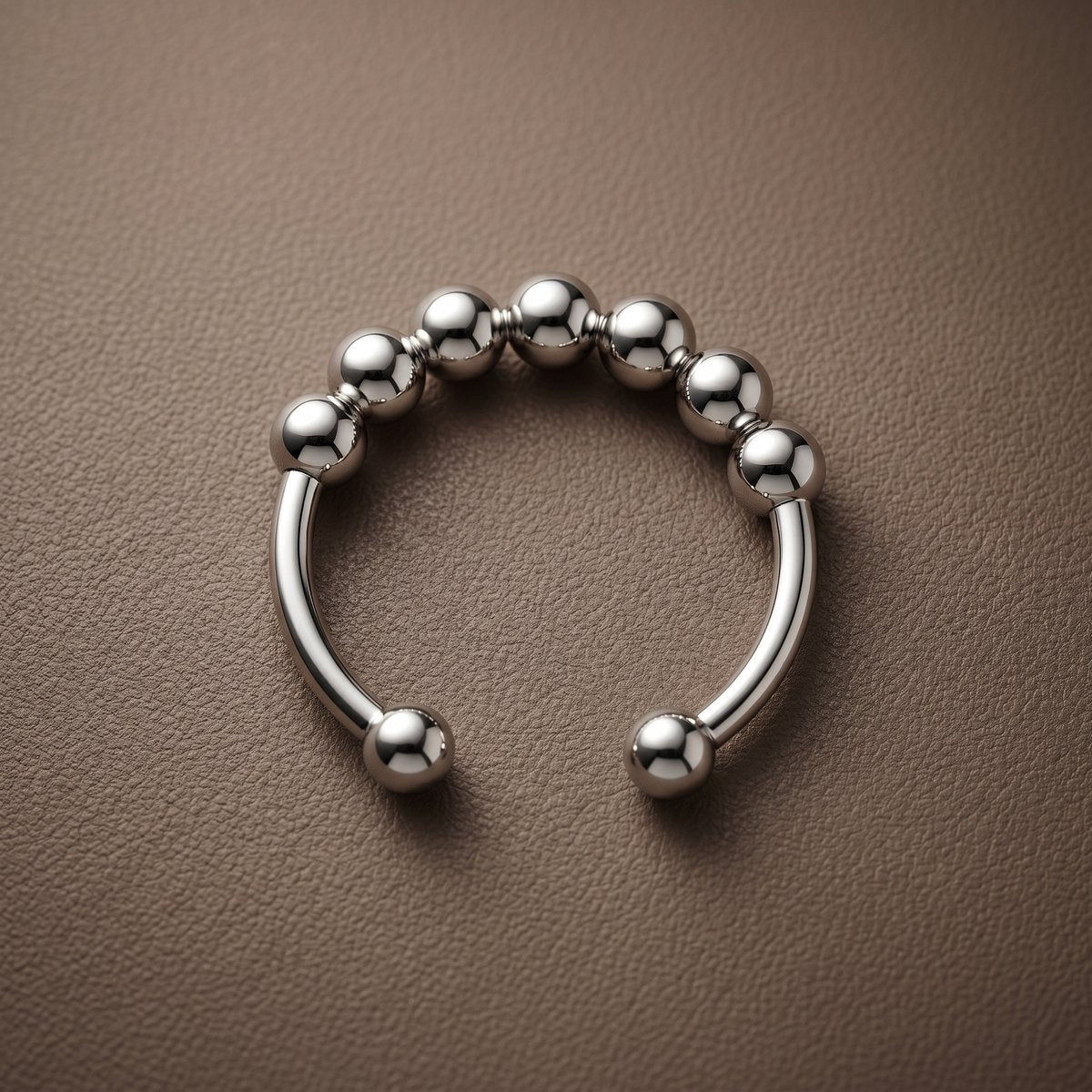 Lundholm Nova ring zilver premium stainless steel