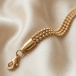 Lundholm Oda armband detail bolletjesketting