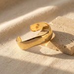 Lundholm Ondine gouden statement armband