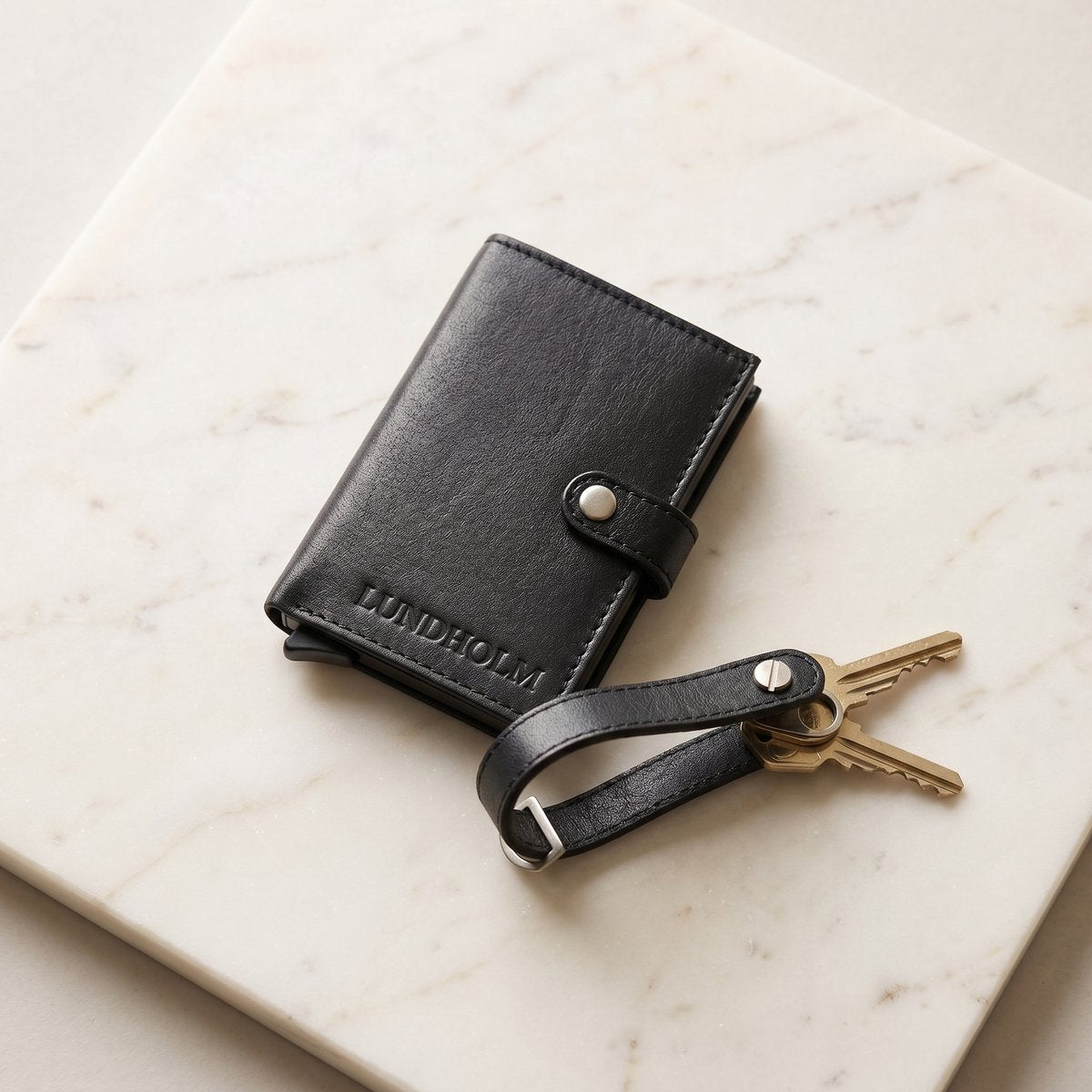 Lundholm Örebro zwart geschenkverpakking — luxe Lundholm cadeaubox